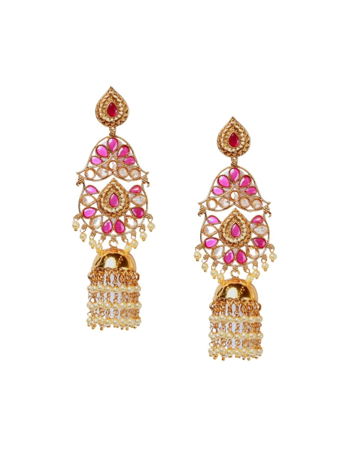 artificial jumkka earrings