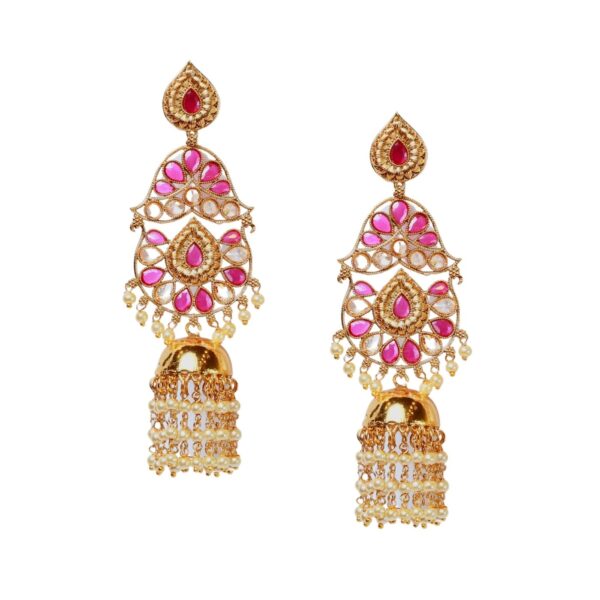 artificial jumkka earrings