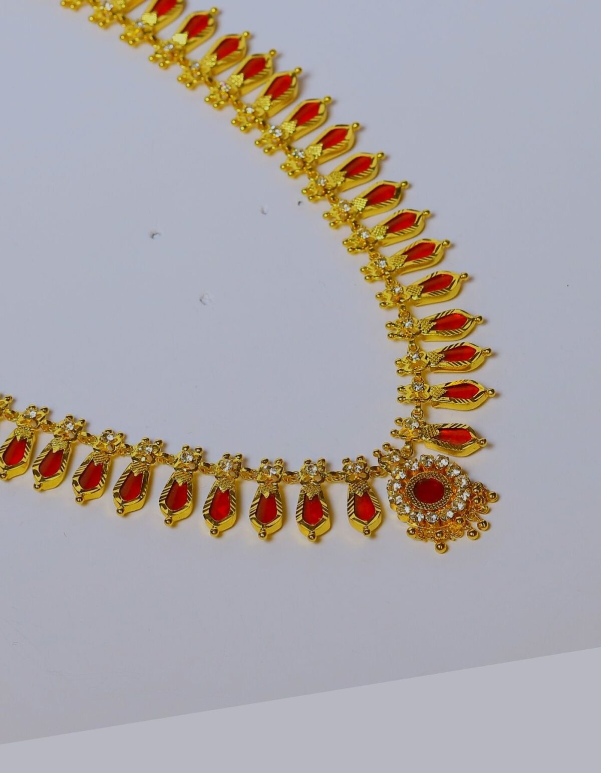 Kerala traditional naga padam gold plated