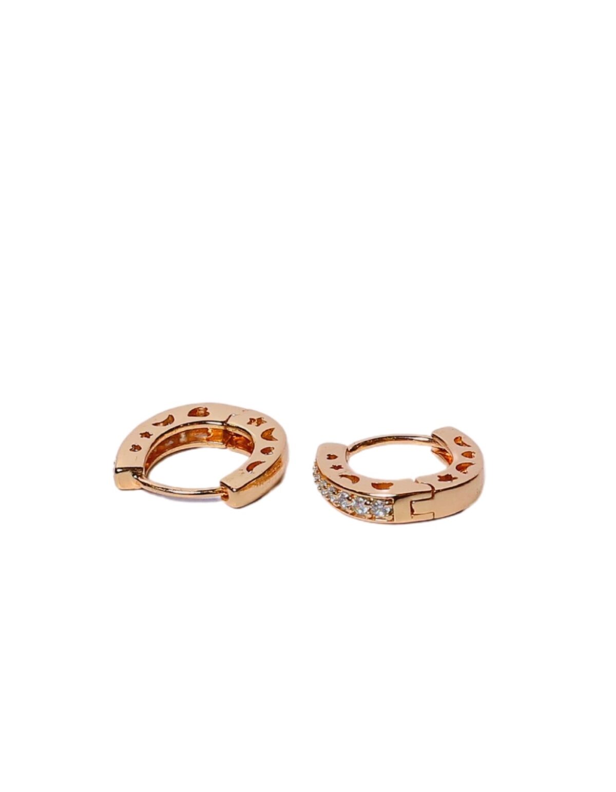 ring type earrings