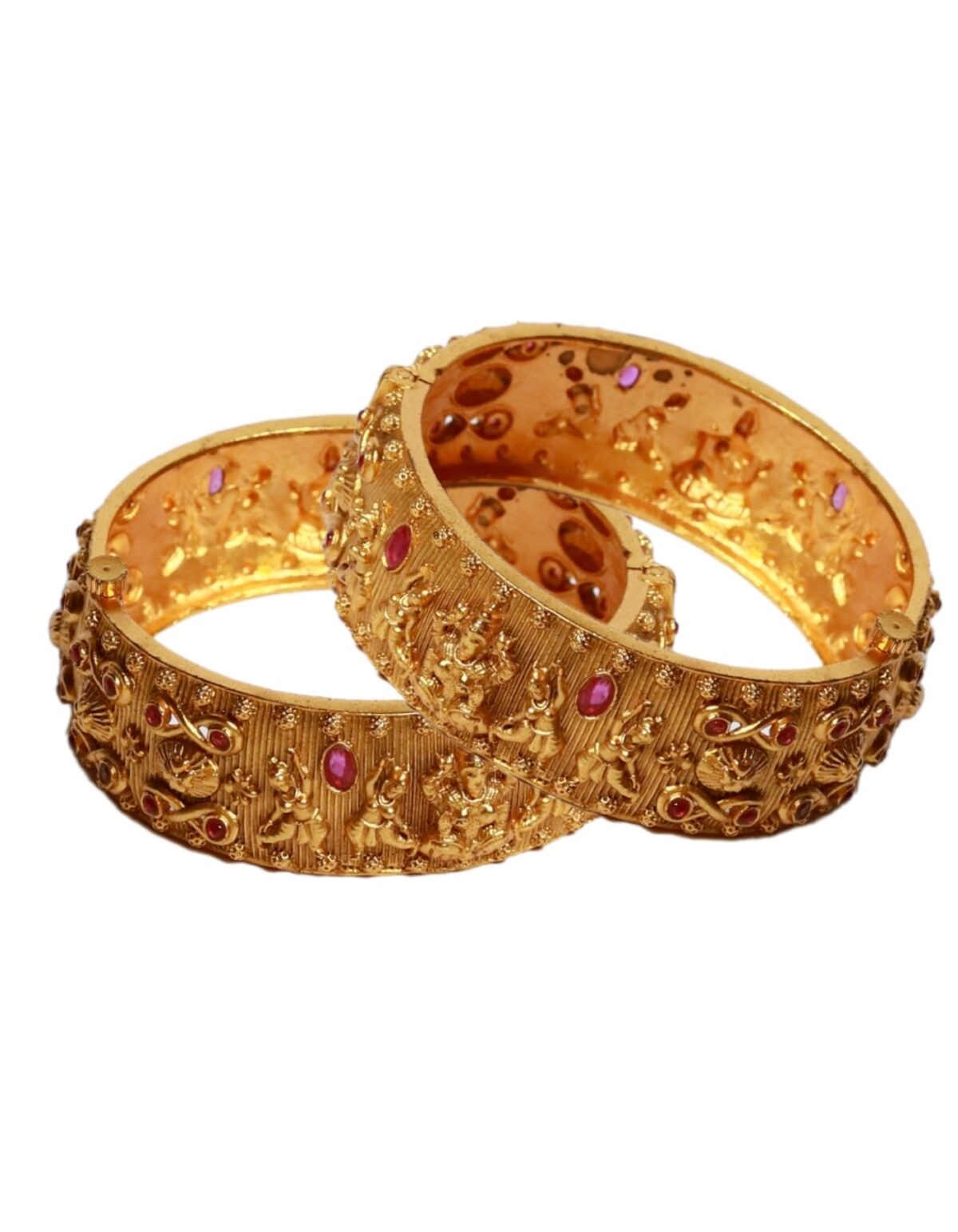 temple design bangles