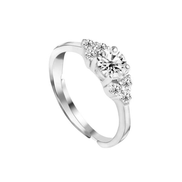 Clara 925 sterling silver cute ring with adjustable band